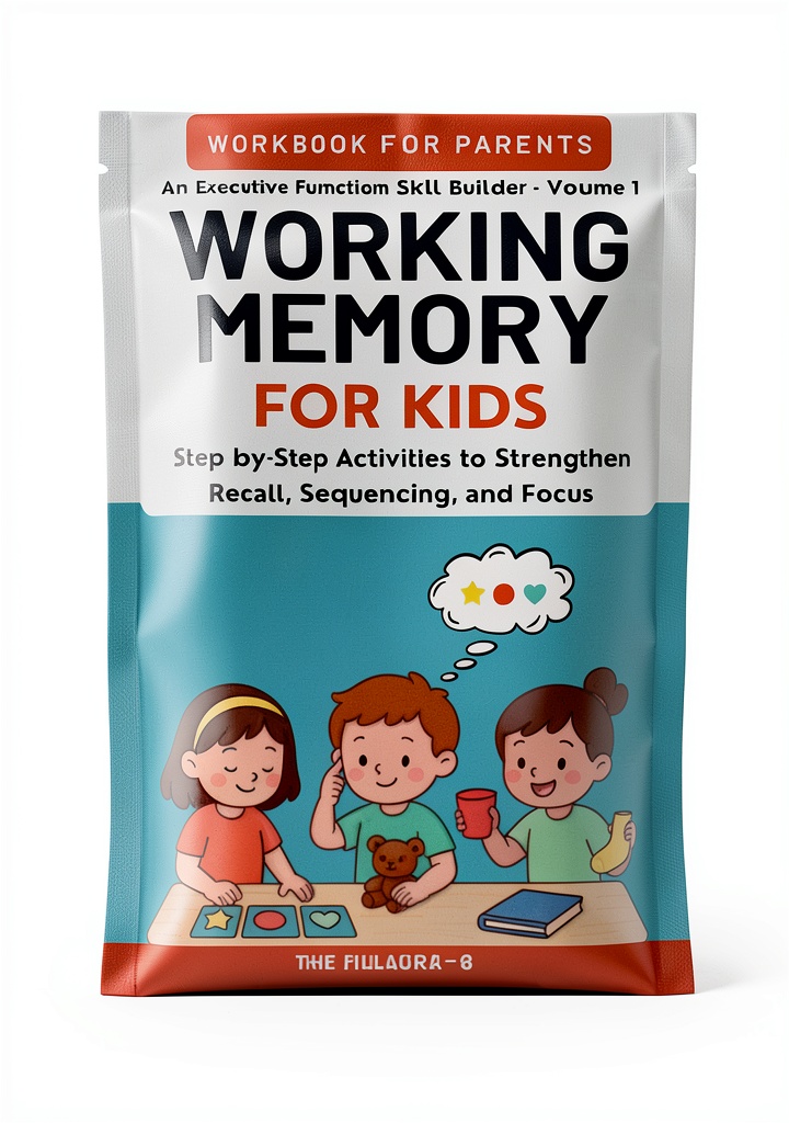 Child care eBook open on a tablet showing parenting tips