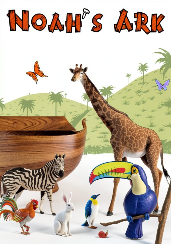 Creative Online Classrooms Childrens Noahs Ark Bible Story-0