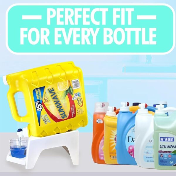 Skywin Laundry Detergent Holder Stand Drip Catcher-3
