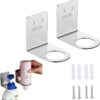 BiJun Soap Dispenser Holder Stainless Steel Wall Mount-0