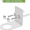 BiJun Soap Dispenser Holder Stainless Steel Wall Mount-2