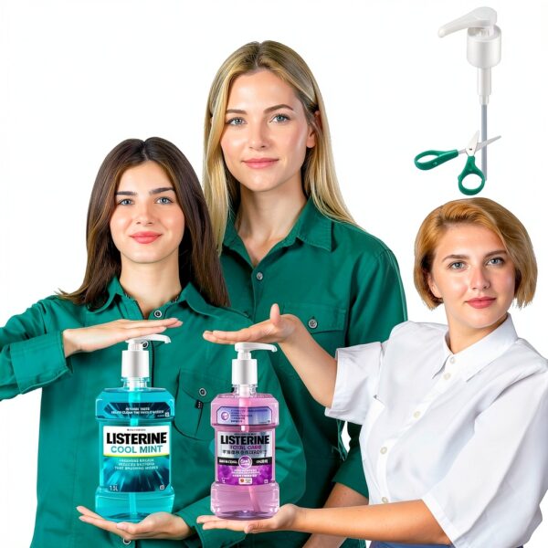 Shopperals 2 Pack Plastic Pump Dispenser Industrial-3