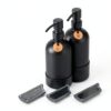 ORCHID HOME Stainless Steel Soap Dispenser Set-2