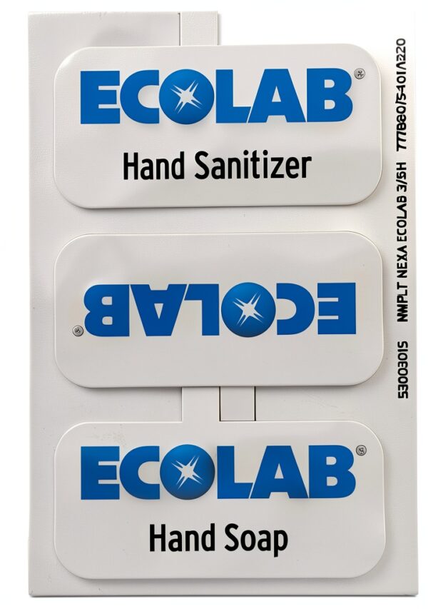 Commercial Soap Dispenser Ecolab White Plastic-3