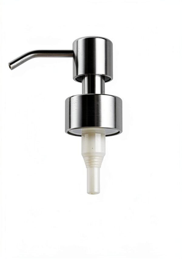 Medsuo Silver Stainless Steel Soap Pump – 28/400 Thread Replacement-4