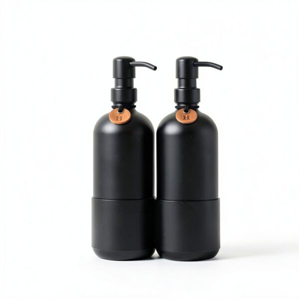 ORCHID HOME Stainless Steel Soap Dispenser Set-1