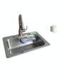 WSOQYEO Stainless Steel Soap Dispenser Brush Holder-5