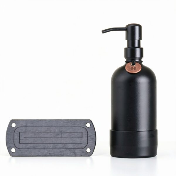 ORCHID HOME Stainless Steel Soap Dispenser Set-3