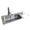 WSOQYEO Stainless Steel Soap Dispenser Brush Holder-6