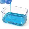 Dish Soap Dispenser Navy Blue ROSEOK with Non‑Slip Base-2