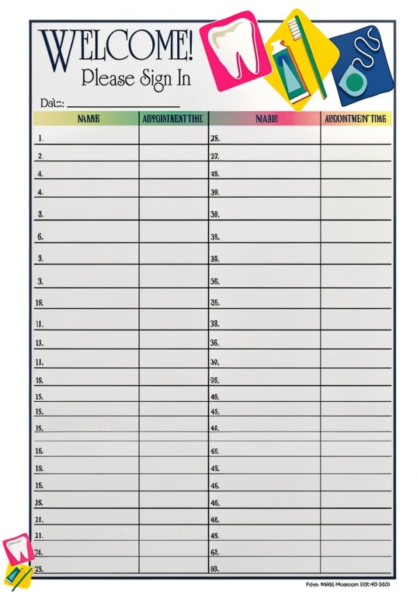 Health Claim Form Pad EGPChecks 28lb Ledger 8.5x11 Model 4066-0