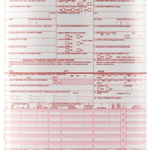 NEW CMS 1500 Claim Forms - EGPChecks Insurance Claim Forms 100 Sheet-0