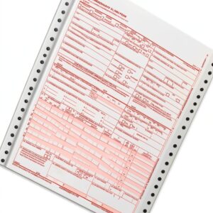 CMS1500 Health Insurance Claim Forms - Adams 2-Part 9.5x11in 100-Set-0