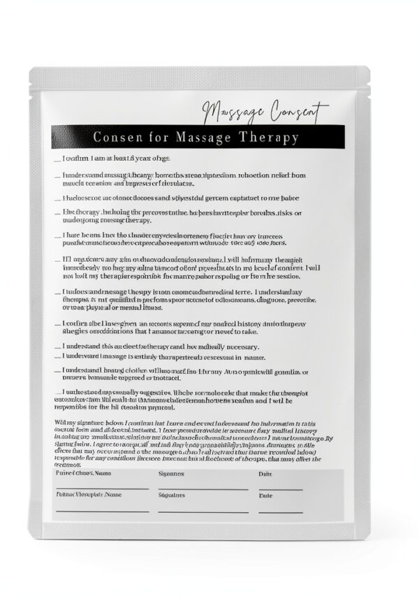 Massage Therapist Forms by Lashicorn – 75 Double‑Sided Pages-1