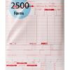 UB-04 (CMS 1450) Insurance Claim Form – Stockchecks 2500‑Sheet Red Ink-2