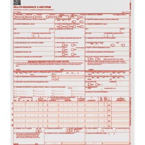 TOPS 50126RV Medicare Medicaid Claim Forms 8.5x11 Pack of 500-0