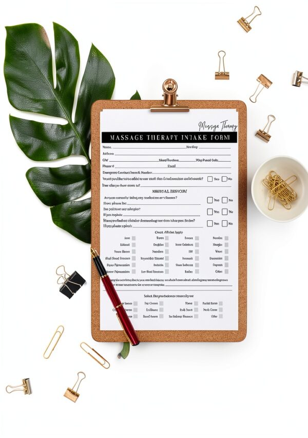 Massage Therapist Forms by Lashicorn – 75 Double‑Sided Pages-5