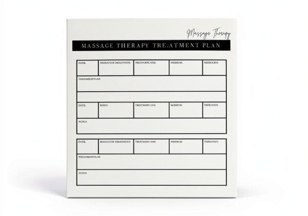 Massage Therapist Forms by Lashicorn – 75 Double‑Sided Pages-4