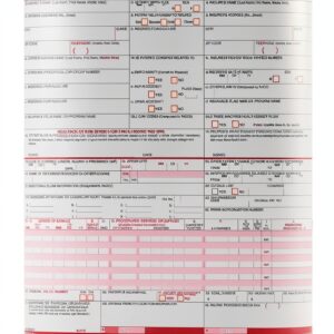CMS 1500 Claim Forms 3,500 Sheets by Jaxplaza Laser Inkjet 24# Paper-0