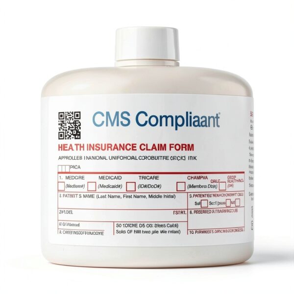 TOPS 50126RV Medicare Medicaid Claim Forms 8.5x11 Pack of 500-3