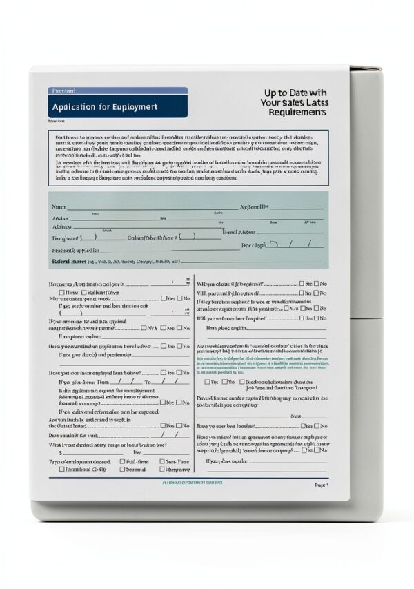 ComplyRight California Job Application, Pack of 50 (A2179CA)-4