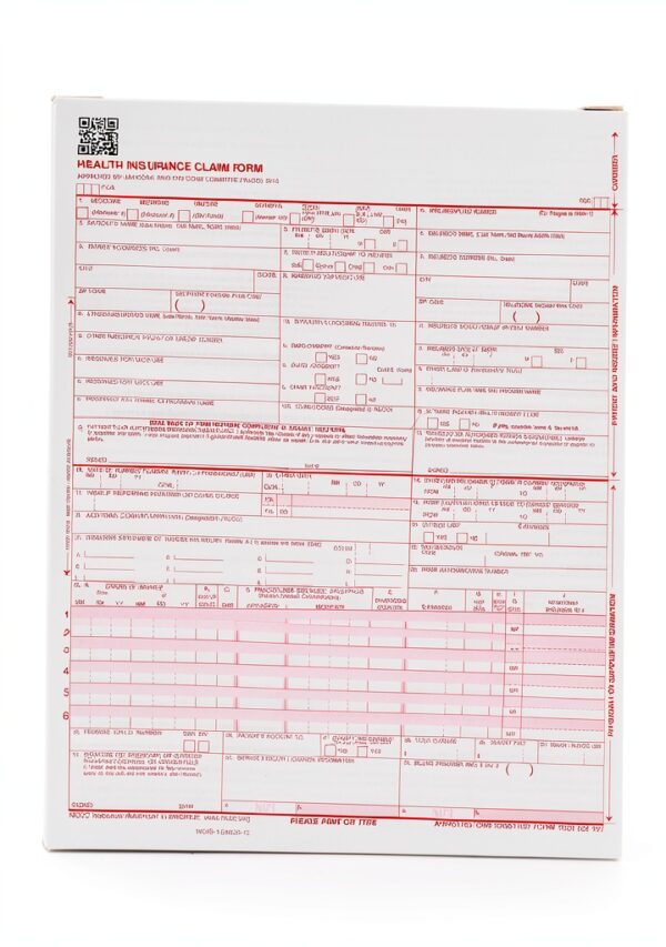 CMS 1500 Claim Forms Current HCFA 02/2012 – 2500 Sheets – Blue Summit-0