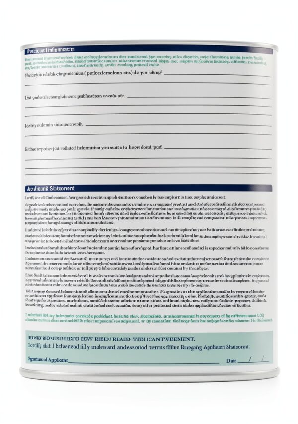 ComplyRight California Job Application, Pack of 50 (A2179CA)-1